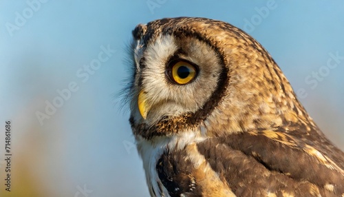european scops owl otus scops close up photo