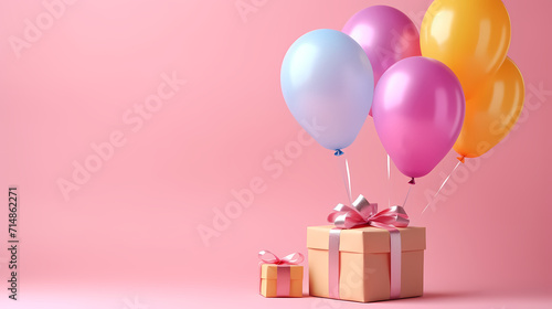 Gift box background, black friday sale, birthday, children's day, valentine's day and wedding gift background