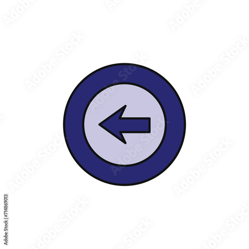 Free Download arrow sign vector type icon - GFXLoad
