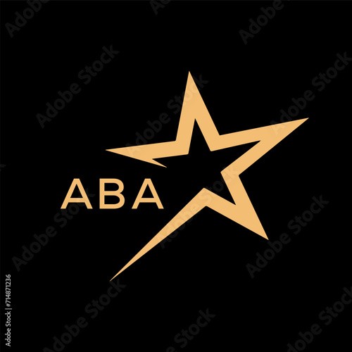 ABA Letter logo design template vector. ABA Business abstract connection vector logo. ABA icon circle logotype. 