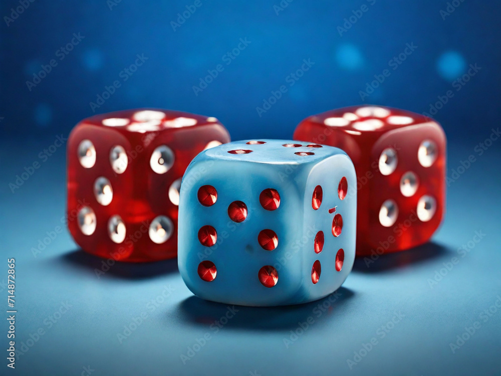 a charming photo showing three dice combined and in the shadows of the other dice appearing as one seamless whole a charming photo showing three dice combined and in the shadows of the other dice appearing as one seamless whole