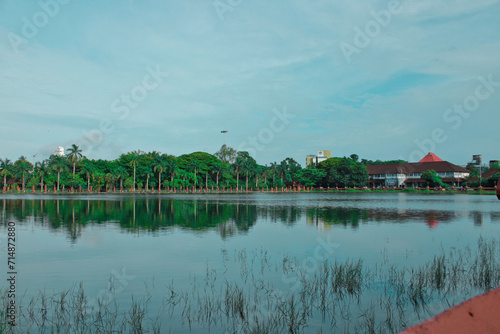 Picturesque Street In Kerala