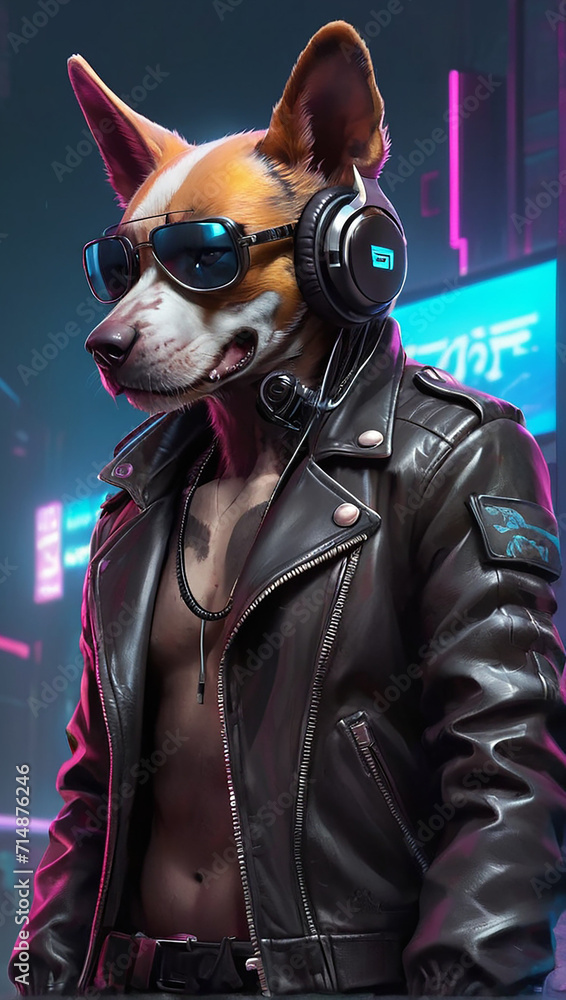Dhole Synthwave Serenity Down Under by Alex Petruk AI GENERATED Dhole Synthwave Serenity Down Under by Alex Petruk AI GENERATED