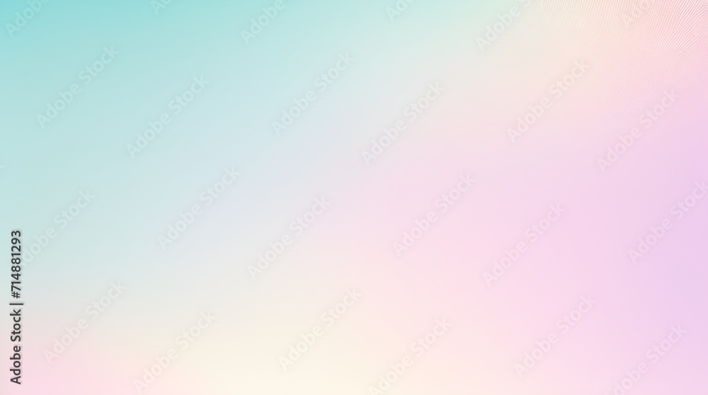 A softly lit pastel background with a gradient texture, evoking a sense of calmness and tranquility. - obrazy, fototapety, plakaty 