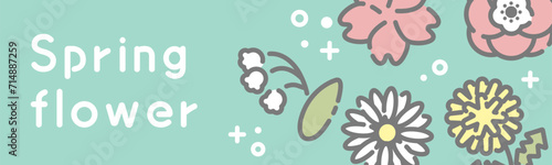 春の花の背景_5