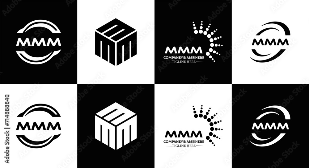 MMM logo. M M M design. White MMM letter. MMM, M M M letter logo design. Initial letter MMM linked circle uppercase monogram logo. M M M letter logo vector design. MMM letter logo design five style. MMM logo. M M M design. White MMM letter. MMM, M M M letter logo design. Initial letter MMM linked circle uppercase monogram logo. M M M letter logo vector design. MMM letter logo design five style.