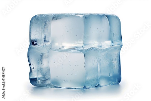 A piece of cold ice