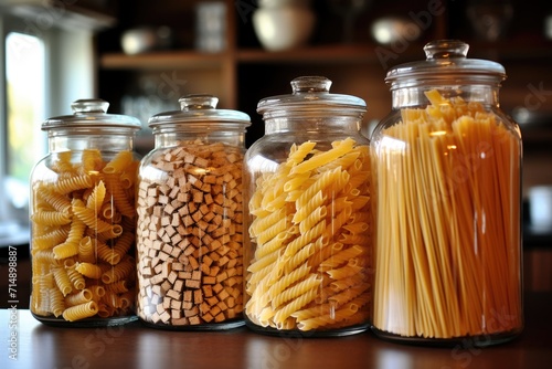 pasta storage jars