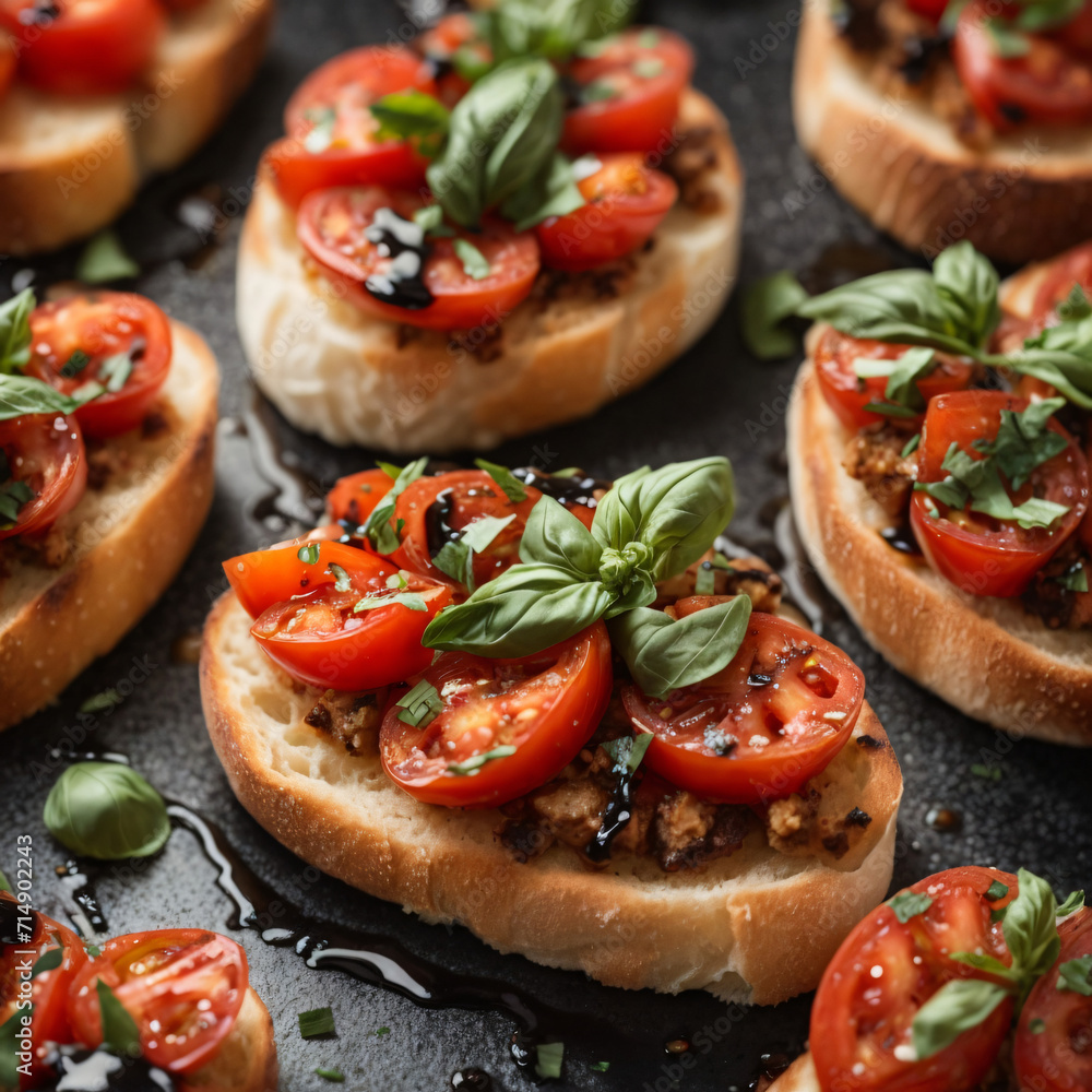 Tomato Basil Bruschetta - A Fresh and Tangy Italian Delight Tomato Basil Bruschetta - A Fresh and Tangy Italian Delight