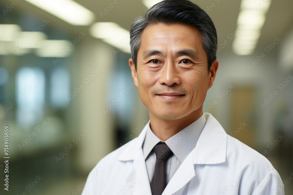 Confident and Experienced Asian Doctor in Hospital Setting
Confident and Experienced Asian Doctor in Hospital Setting