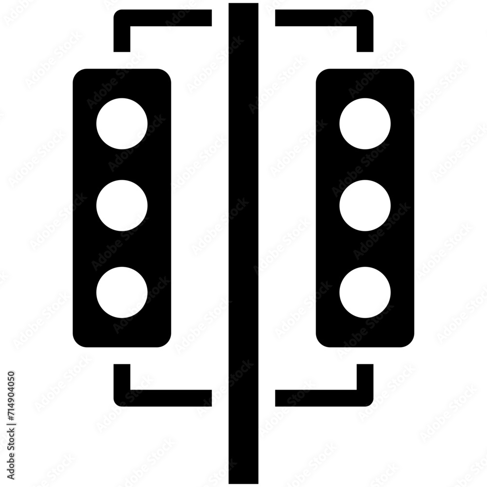 Race Lights vector icon illustration of Auto Racing iconset. Race Lights vector icon illustration of Auto Racing iconset.