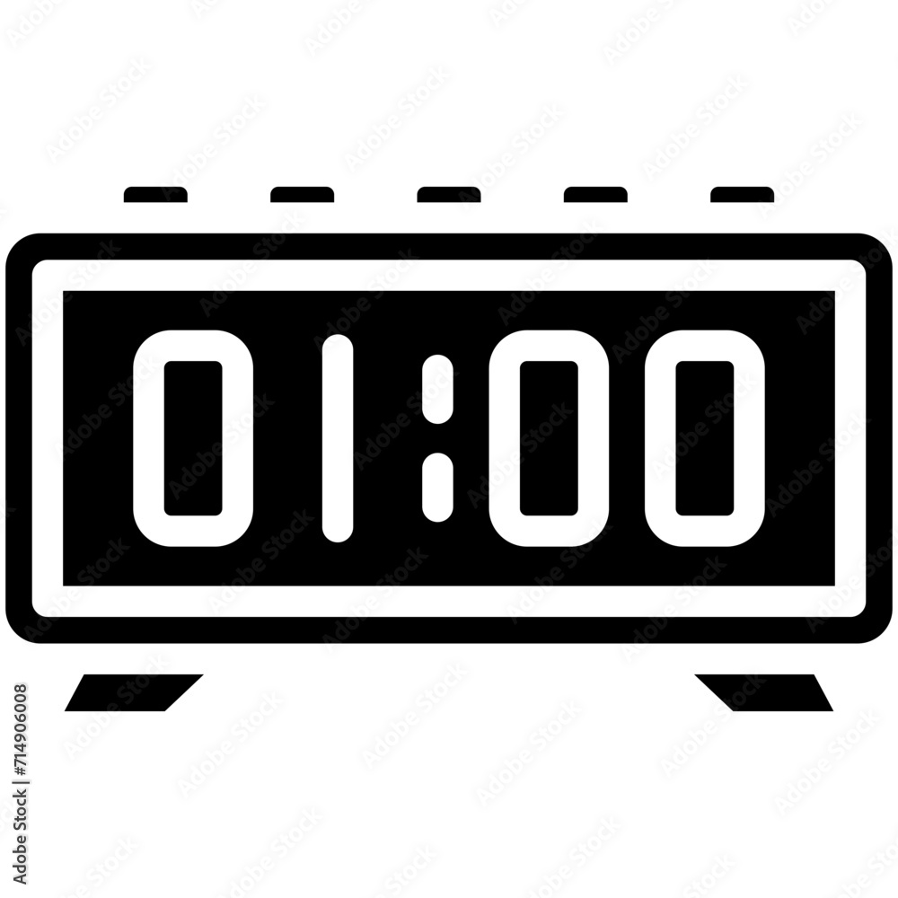 Digital Clock vector icon illustration of Time and Date iconset. Digital Clock vector icon illustration of Time and Date iconset.