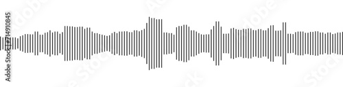 sound wave Effect. sound wave ilustration.  