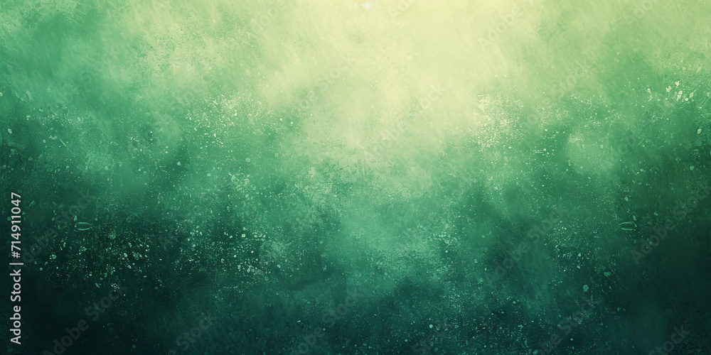 shades of green grainy color gradient background glowing noise texture