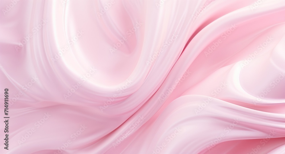 Pink Smudges. Soft Pink Texture with Smudges on an Ice Cream Satin Background Generated Pink Smudges. Soft Pink Texture with Smudges on an Ice Cream Satin Background Generated
