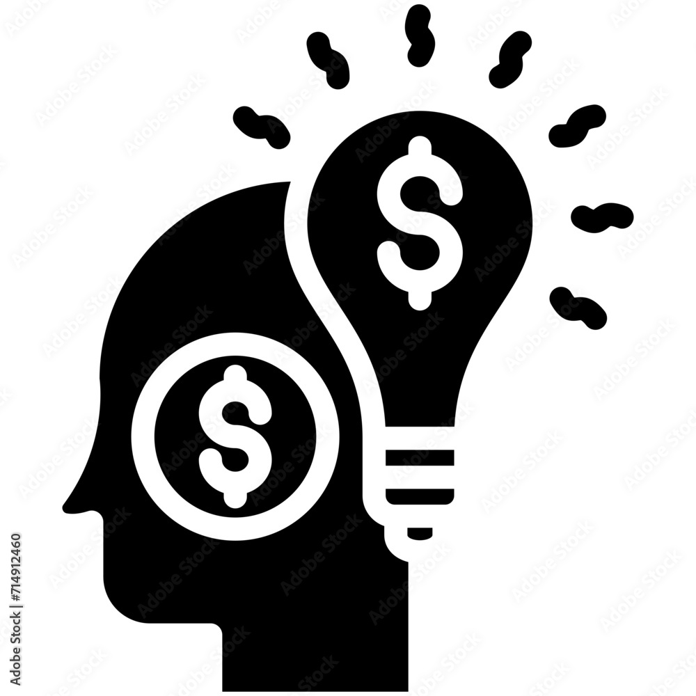 Business Idea vector icon illustration of Business and Office iconset. Business Idea vector icon illustration of Business and Office iconset.