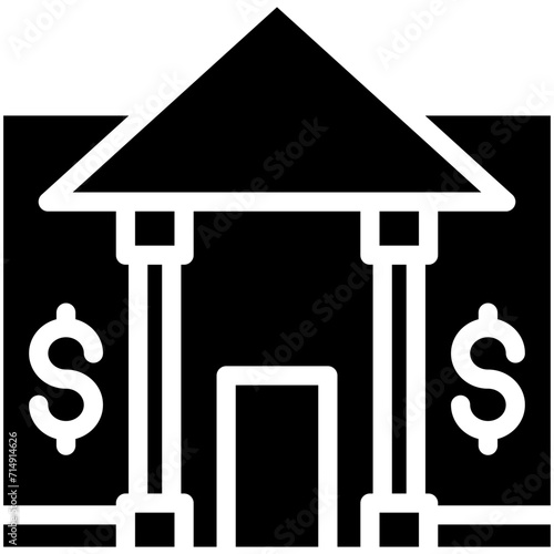 Banking vector icon illustration of Finance and Money iconset.