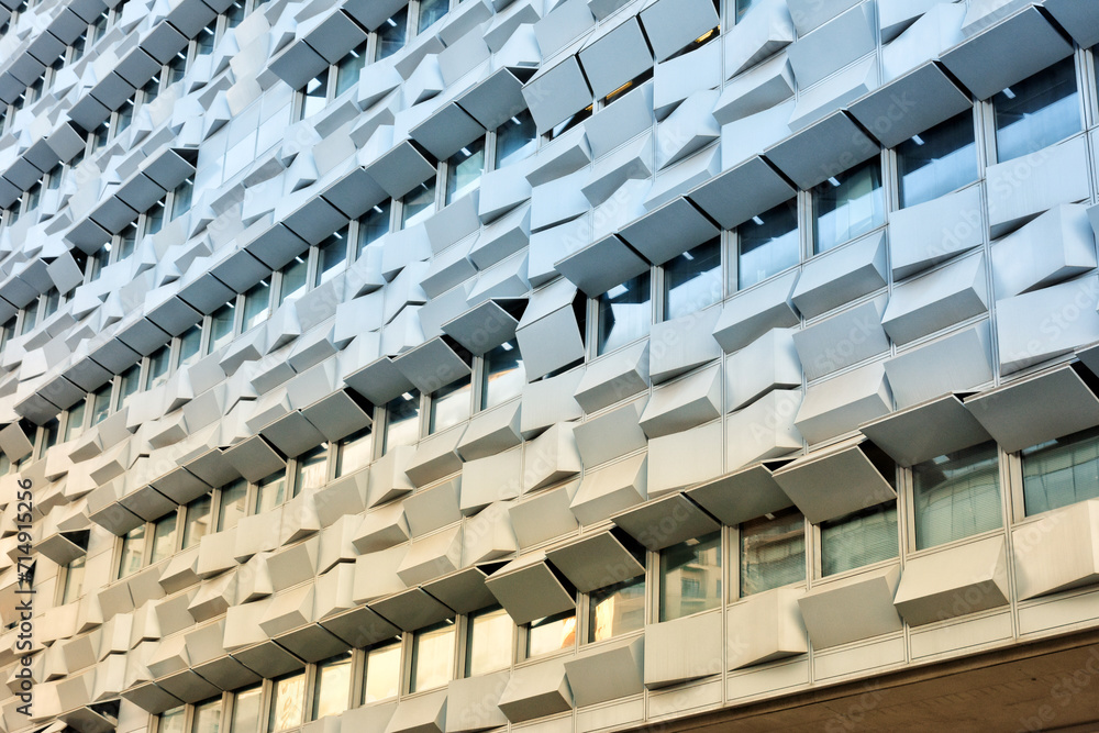 Modern office building in Lisbon, Portugal