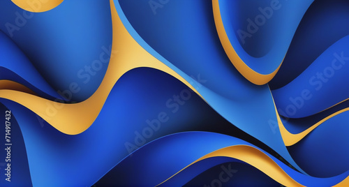 abstract background with waves