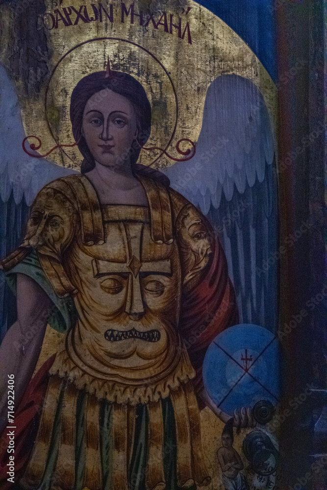 Ancient Mural of Saints Ancient Mural of Saints