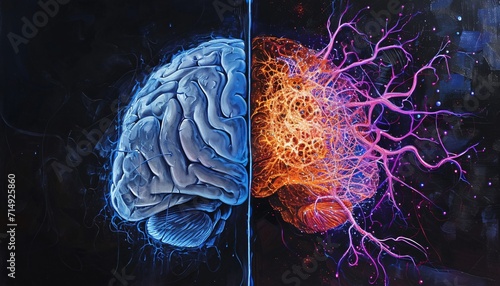 A Pair of Brains Generative AI photo