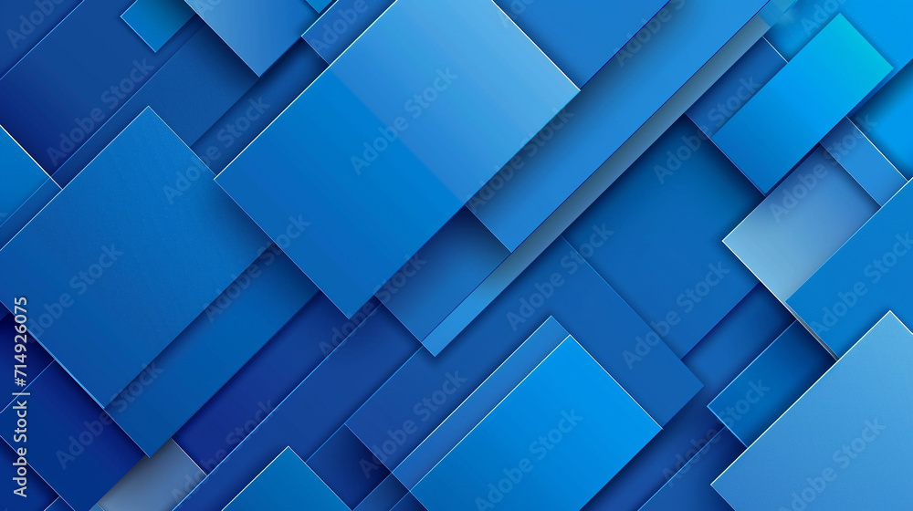 © Swaroop - Sky Blue and Royal Blue abstract background vector presentation design. PowerPoint and Business background.