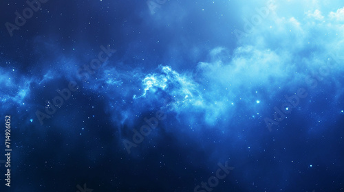 Sky Blue and Royal Blue banner background. PowerPoint and Business background.