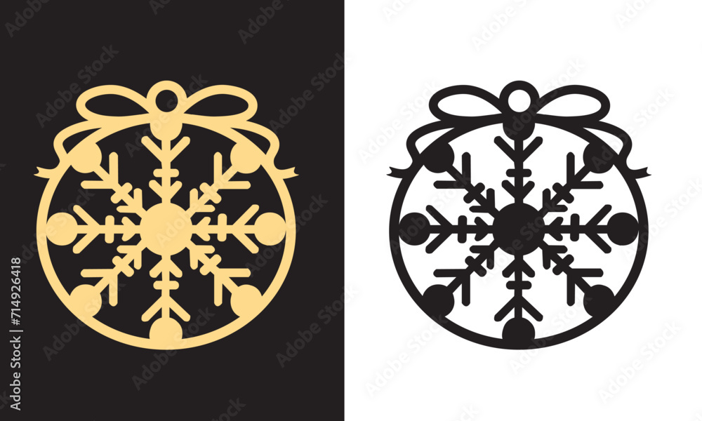 CHRISTMAS ORNAMENTS Laser Cutting File