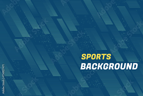 Striped seamless pattern on blue background.Abstract broken stripes. Modern Vector Background.