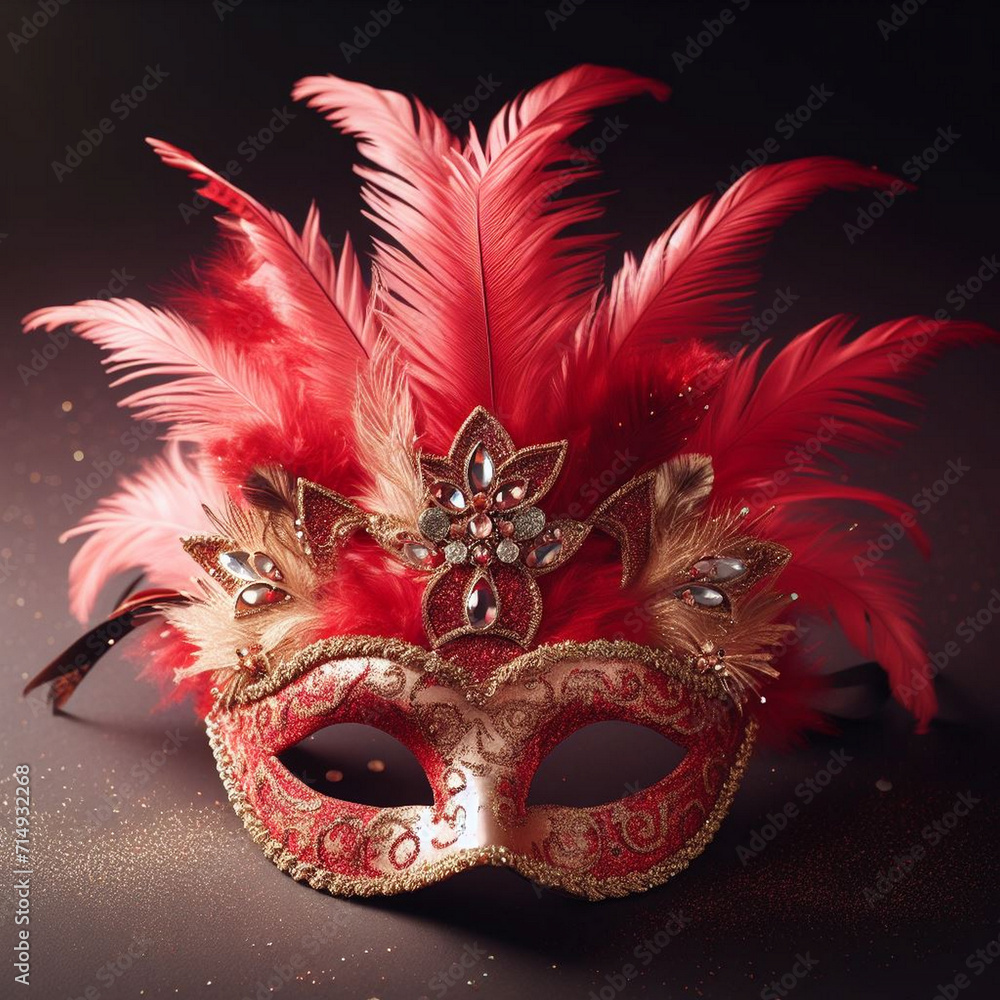 Venice Carnival Party generated ai Venice Carnival Party generated ai