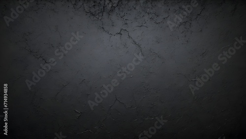 Dark wall with cracks and scratches. Dark background