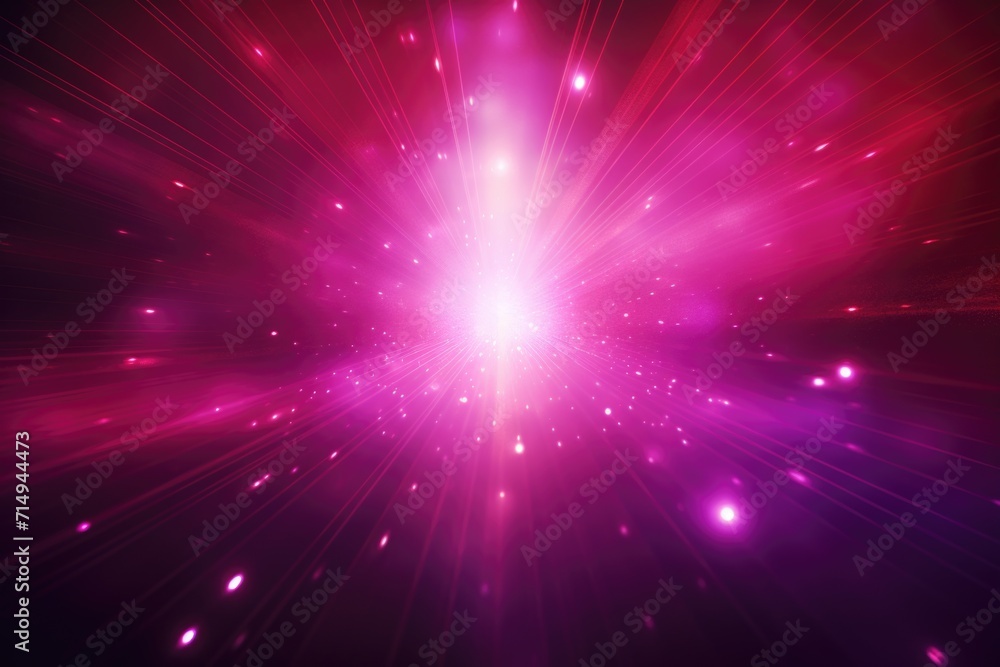 Abstract Pink Light Burst Abstract Pink Light Burst