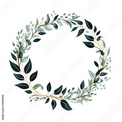 wreath SVG, wreath png, wreath frame, frame svg, frame illustration, wreath illustration, frame, vector, vintage, floral, design, decoration, pattern, ornament, border, illustration, flower, ornate © Feroza Bakht 