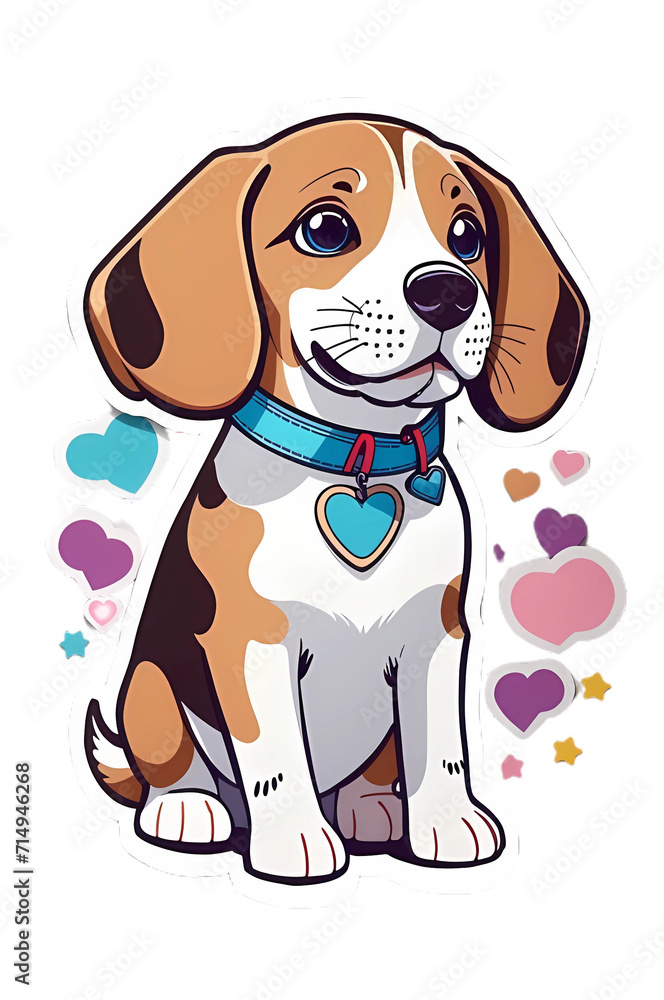 So Cute Beagle Dog 