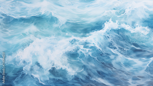sea water texture, Ai generated image © Trendy Motion