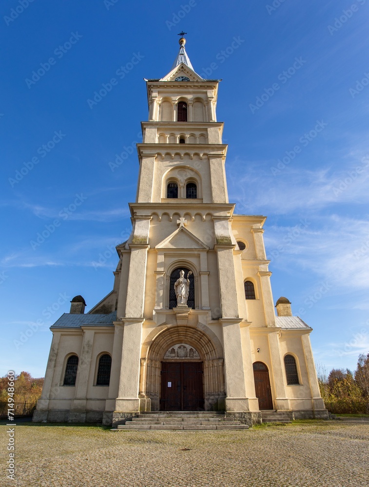 Church in Mikulovice village, Czech Republic