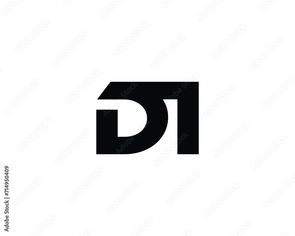 DI logo design vector template DI logo design vector template