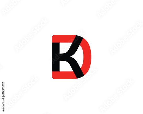 Free Download DK KD logo design vector template - GFXLoad