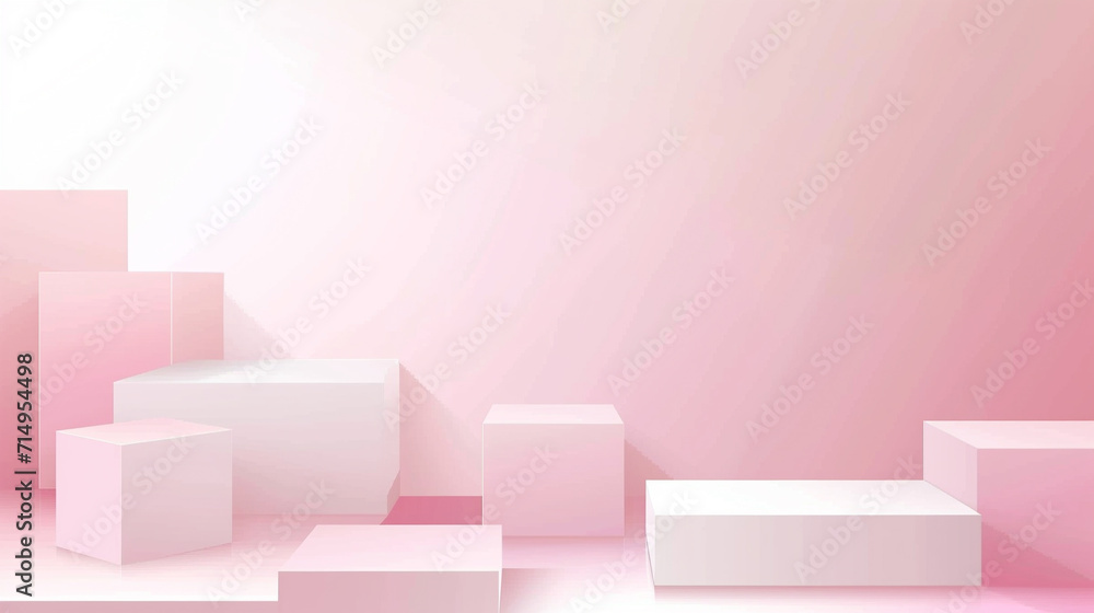 Blush Pink and White abstract background vector presentation design. PowerPoint and Business background. Blush Pink and White abstract background vector presentation design. PowerPoint and Business background.