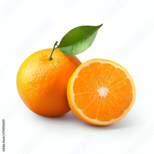 orange  high quality  white background