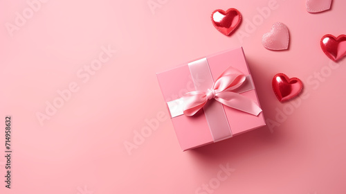 Gift background for birthdays, holiday anniversaries, Valentine's Day and weddings