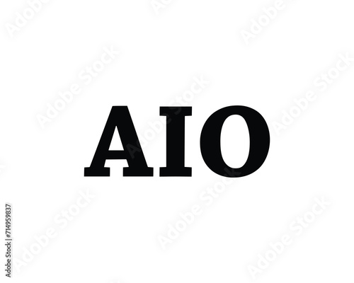 Free Download AIO logo design vector template - GFXLoad