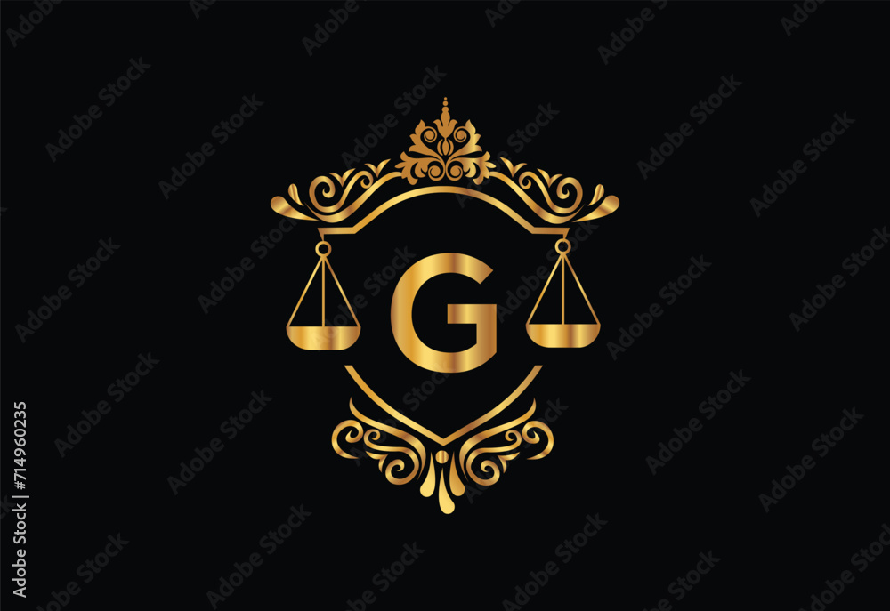 Low firm logo with latter G vector template, Justice logo, Equality, judgement logo vector illustration Low firm logo with latter G vector template, Justice logo, Equality, judgement logo vector illustration