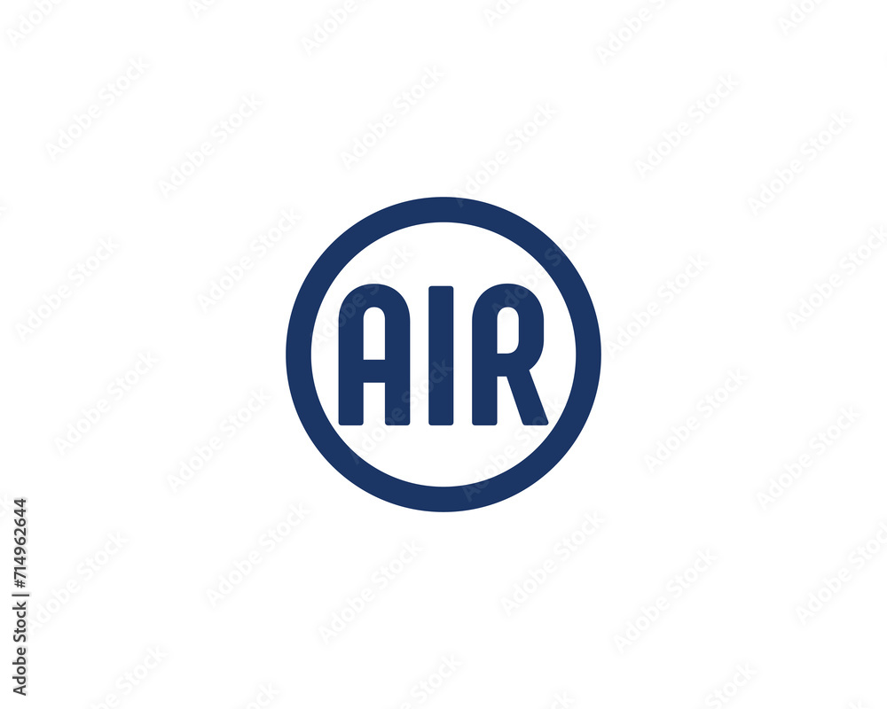 AIR Logo design vector template AIR Logo design vector template