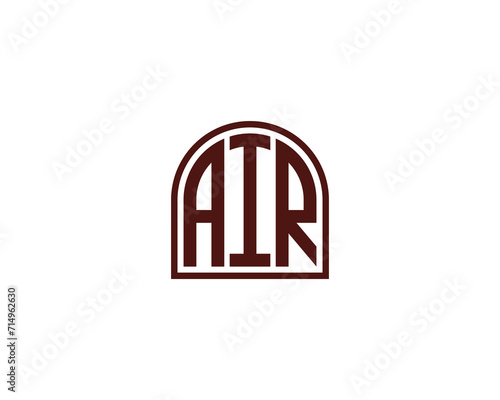 AIR Logo design vector template