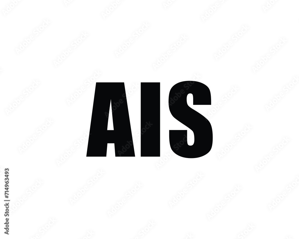 AIS Logo design vector template AIS Logo design vector template