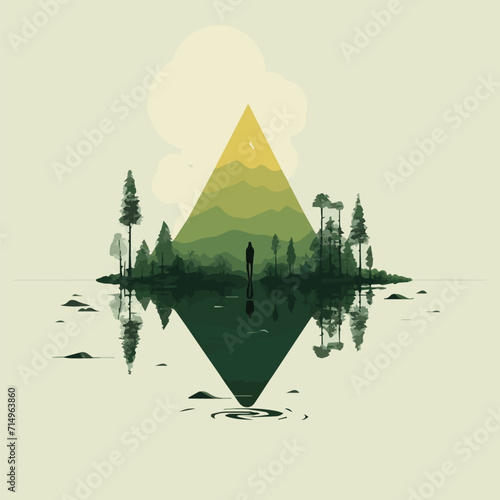 illustration of sustainability and environmental