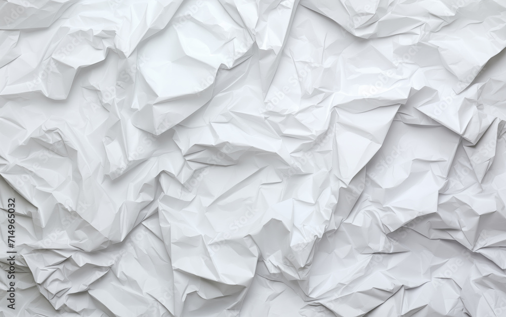 Obraz premium Crumpled torn paperboard texture pattern Generated by AI