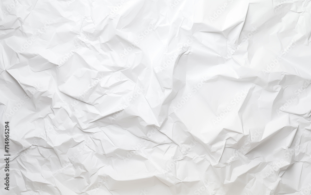 Naklejka premium Crumpled torn paperboard texture pattern Generated by AI