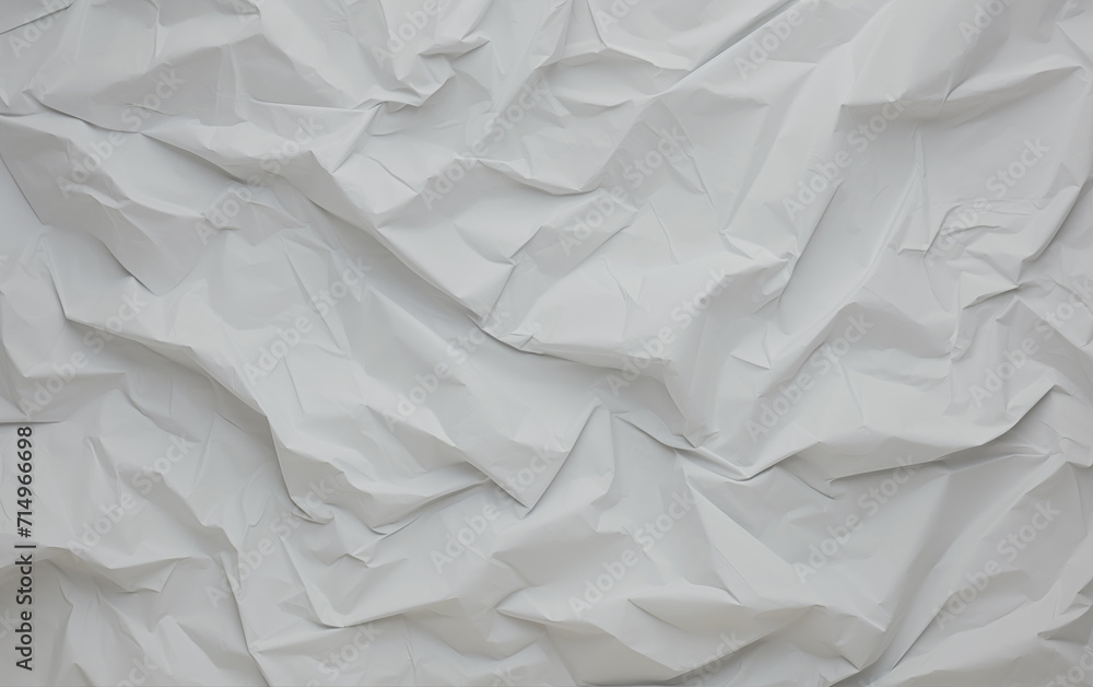 Obraz premium Crumpled torn paperboard texture pattern Generated by AI